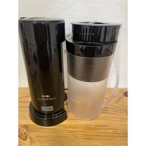 Mr. Coffee 2 QT Iced Tea and Coffee Maker 2-IN-1 Black Model TM1 with Pitcher
